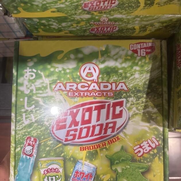 Arcadia Extracts Exotic Soda (Badder Box) - arcadiaofficials.com