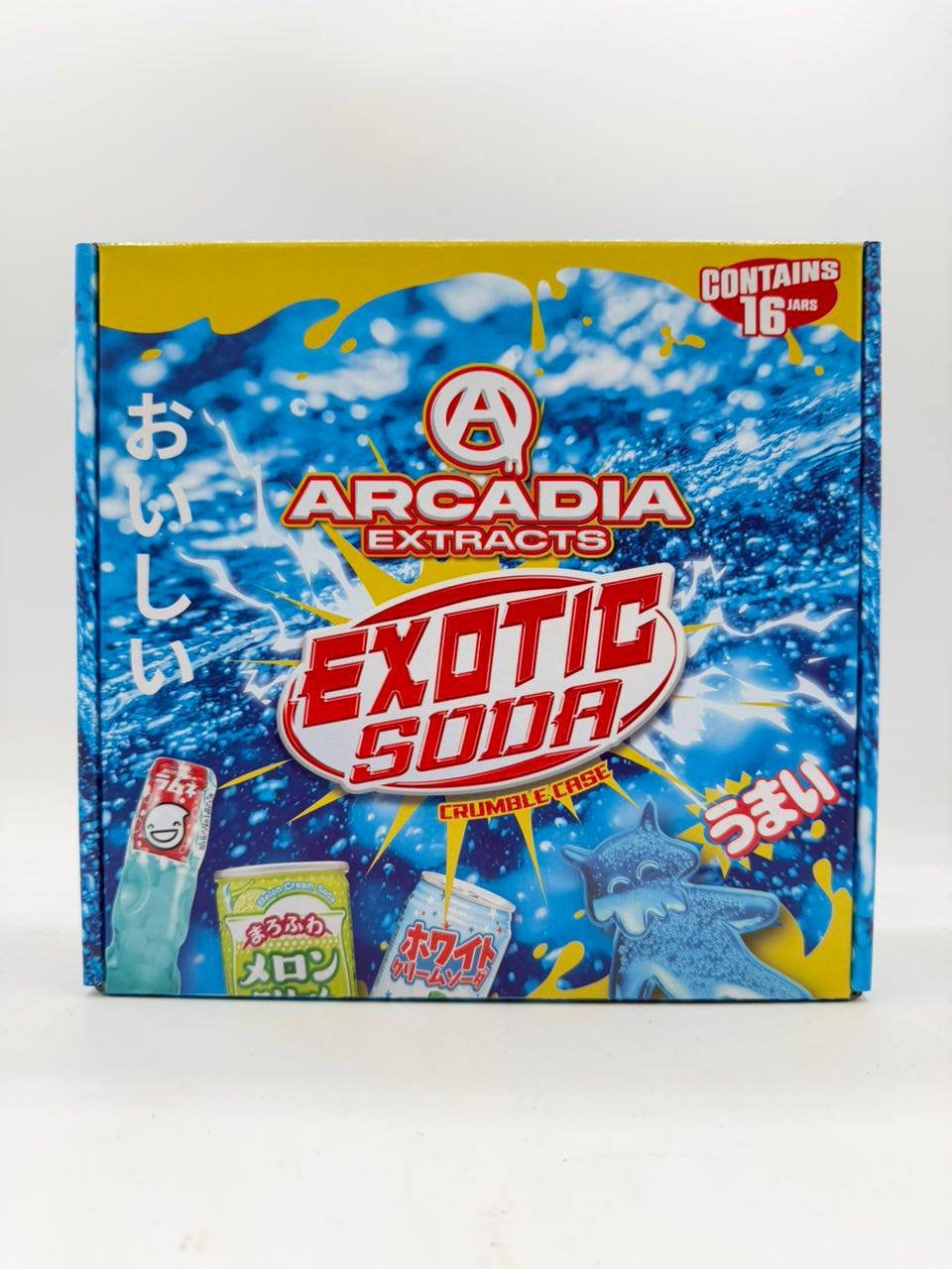Arcadia Extracts Exotic Soda (Crumble Case)
