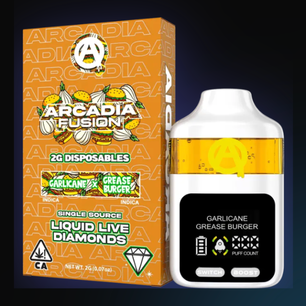 Arcadia Fusion Disposable Garlicane - 2G Vape Official Stor