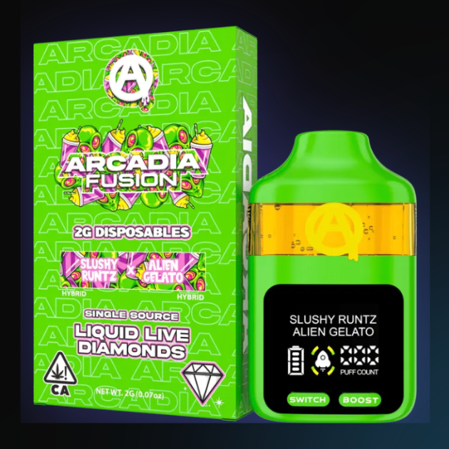 Arcadia Fusion Disposable Vape - 2G Vape Official Store