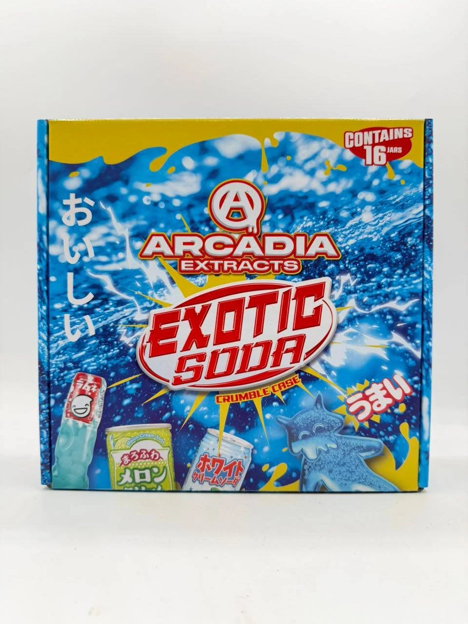 Arcadia Extracts Exotic Soda (Crumble Case)